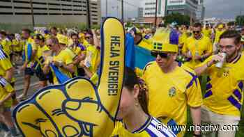 Sweden fans to march through Arlington ahead of crucial match against Japan
