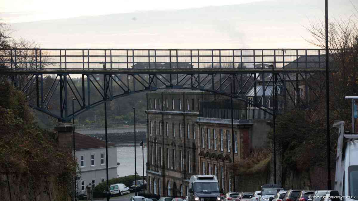 Tyneside footbridge saved from demolition costs council thousands in maintenance