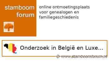 Familie Cornand in de regio Aalst 19/20e eeuw [opgelost] [Onderzoek in België en Luxemburg]