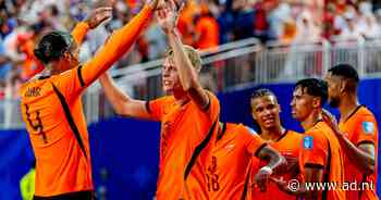 Van Hecke herstelt ruime voorsprong Oranje, Reijnders heel dicht bij vierde treffer tegen Tunesië