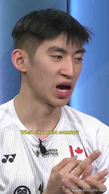 Canadian Badminton champion Victor Lai plays 2 truths & a lie