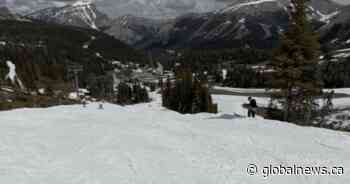 Summer skiing at Sunshine Village draws skiers from Alberta and beyond