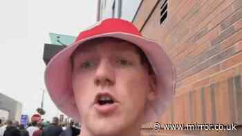 Angry Ginge confronts 'racist' fan and tries to get them kicked out of England World Cup game