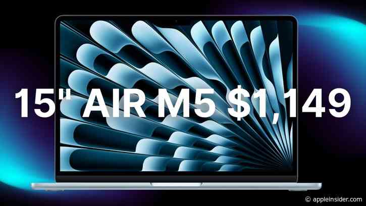 Amazon's $1,149 15-inch MacBook Air deal is selling out, save up to $450 across line