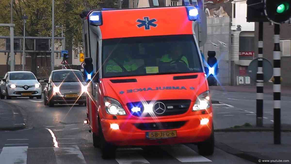 [Archief] Compilatie Ambulance 13-152 met Spoed onderweg in Amsterdam