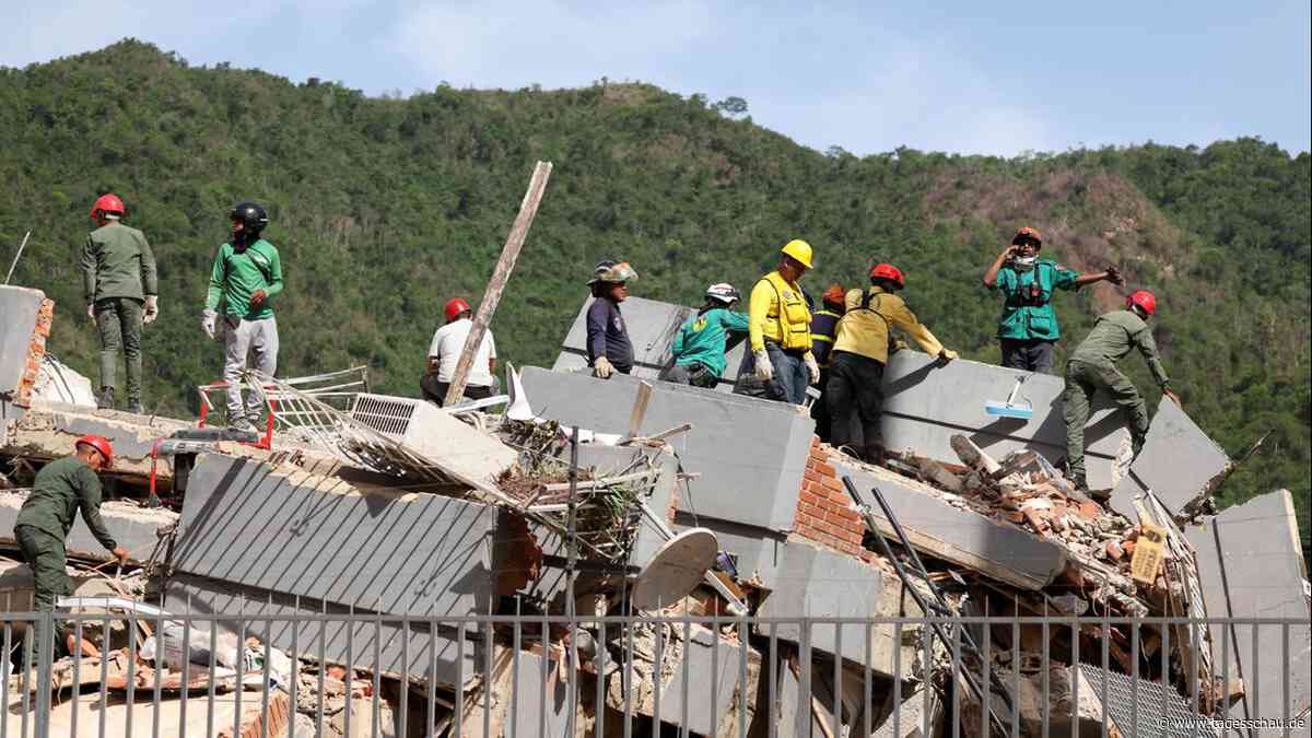 Viele Vermisste: Mindestens 235 Tote in Venezuela nach Erdbeben