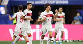 LIVE WK voetbal | Oud-Feyenoorder Kökçü zet Turkije op voorsprong tegen de VS, Paraguay en Australië in balans