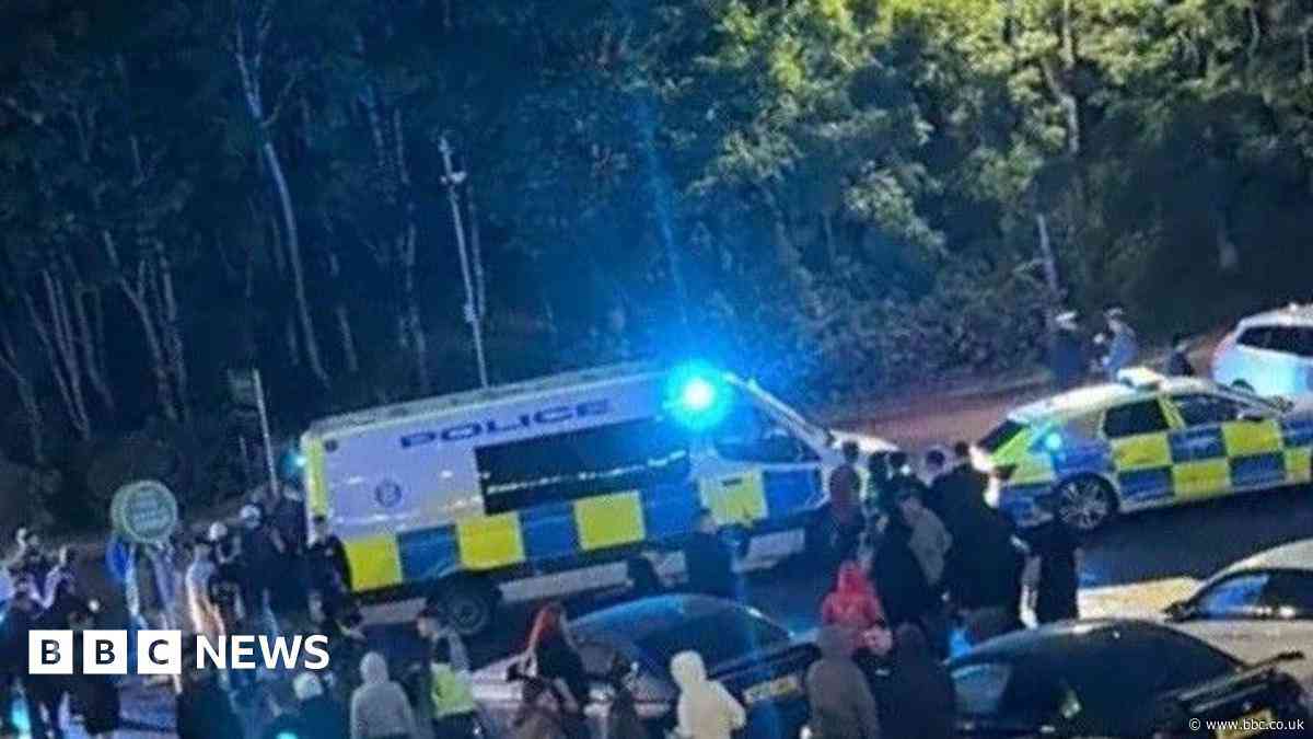 More than 100 offences detected after mass car 'meet-up'