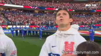 USA World Cup fans left baffled by another bizarre rendition of the national anthem: 'That was horrid'