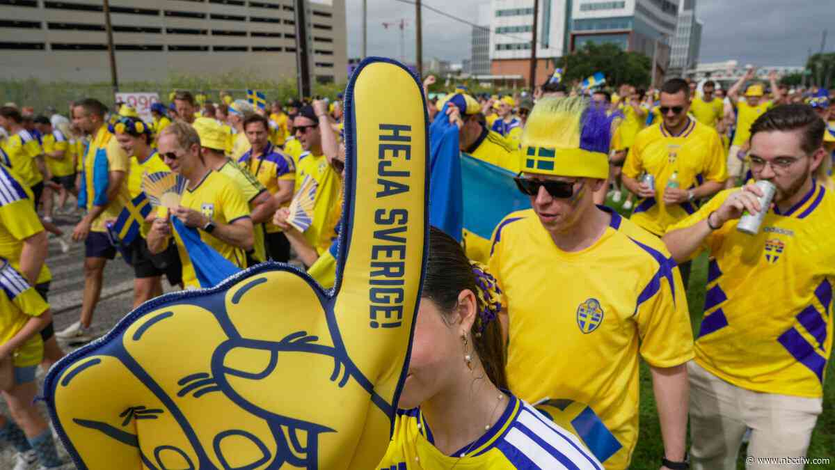 Sweden fans to march through Arlington ahead of crucial match against Japan