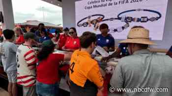 Viral FIFA bracelets spark long lines at Dallas Fan Festival