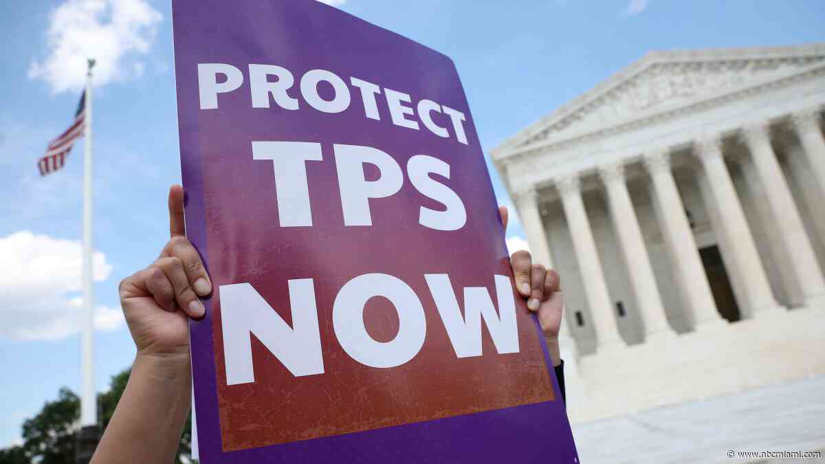Supreme Court ruling on Haitian TPS raises deportation concerns in South Florida