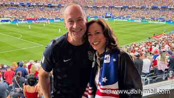 Kamala Harris, Brad Pitt and Usha Vance lead star-studded list of VIPs at USA's World Cup showdown