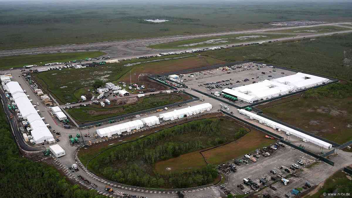 22.000 Insassen durchgeschleust: US-Abschiebegefängnis "Alligator Alcatraz" schließt