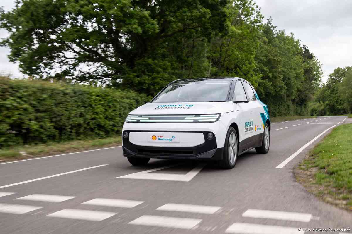 Shell Triple 10 Challenge: E-Auto in 9:54 Minuten geladen