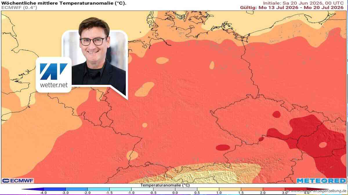 Hitzewelle neigt sich bald dem Ende – aber die heißesten Tage stehen Deutschland noch bevor