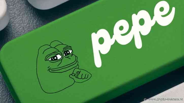 Memecoin PEPE zakt hard terwijl cryptomarkt rood kleurt