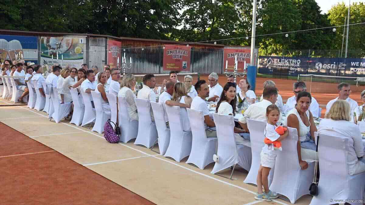 Kranzberger Tennisabteilung feiert 50. Geburtstag – und alle Gäste kommen in Weiß