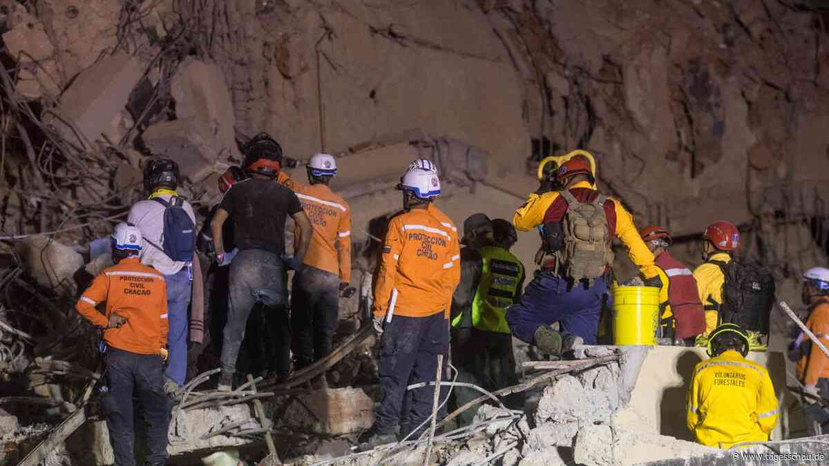 Nach Erdbeben in Venezuela: Rettungskräfte arbeiten gegen die Zeit