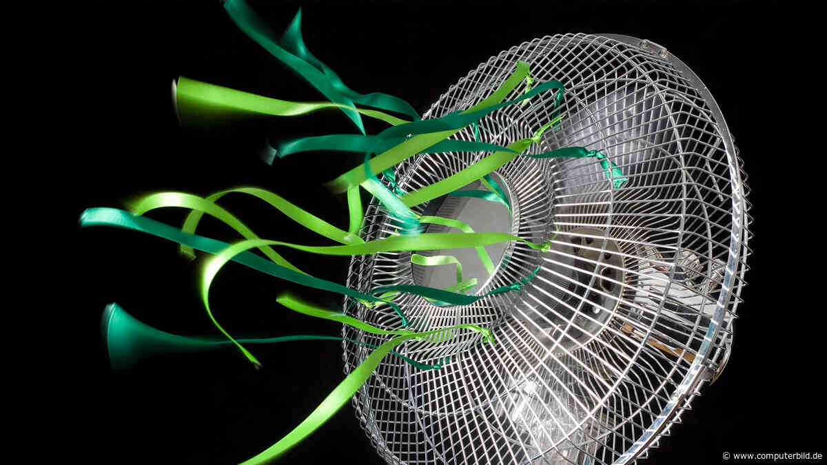 Starke Brise gesucht? Nur dieser eine Ventilator im Test schafft über 10 Meter Reichweite