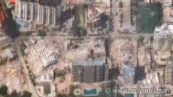 Horrifying before-and-after aerial images show scale of destruction after Venezuela earthquakes as death toll climbs to 235 with thousands missing