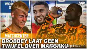 Brobbey blijft koel onder lastige omstandigheden: 'Gelukkig is dat niet gebeurd'