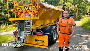 Gritters out to protect roads on Scotland's hottest day of the year