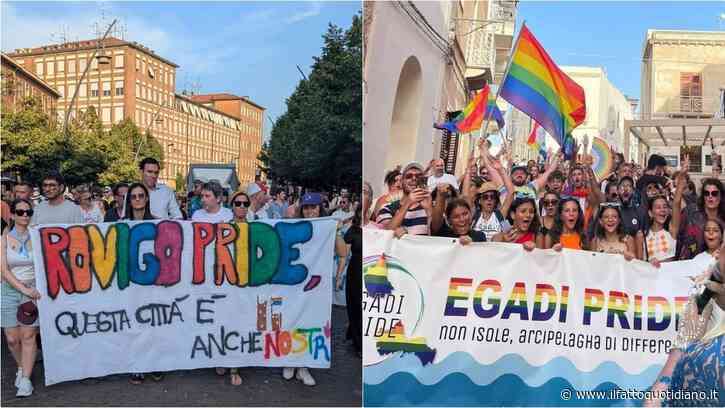 Da Varese a Viterbo e Favignana, la mappa dei Pride di provincia: “Fuori dalle grandi città ci insegnano che certe persone sono invisibili”