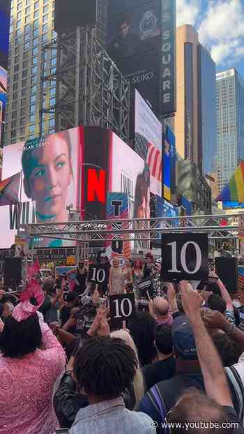 LOVE IS celebrating Pride with House of Xtravaganza for #TSQLive! 🏳️‍🌈🪩🩷 #Pride #NYC #FreeEvent