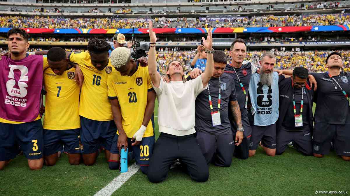 World Cup 2026 today: Live updates, latest news as Ecuador, Sweden sneak through - June 26