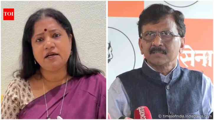 Shiv Sena MP Jyoti Waghmare moves NCW against Sanjay Raut over 'extremely low-level remarks'