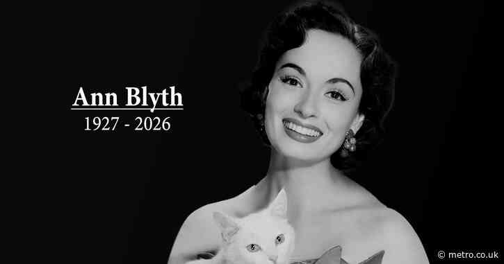 Oscar-nominated actress Ann Blyth dies aged 98