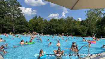Bis zu 4000 Badegäste täglich: Erdinger Freibad bestens besucht