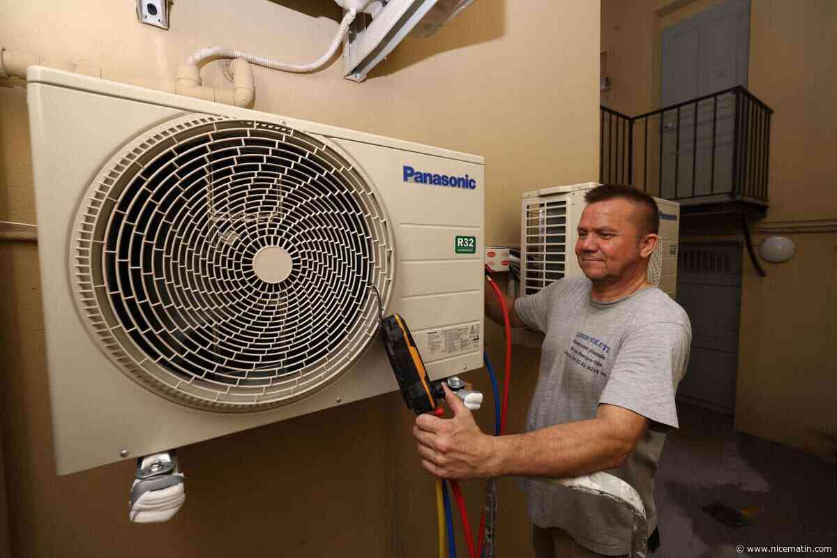 « Les discours des Niçois sur la climatisation ont changé » : avec la multiplication des canicules, de plus en plus de pompes à chaleur installées