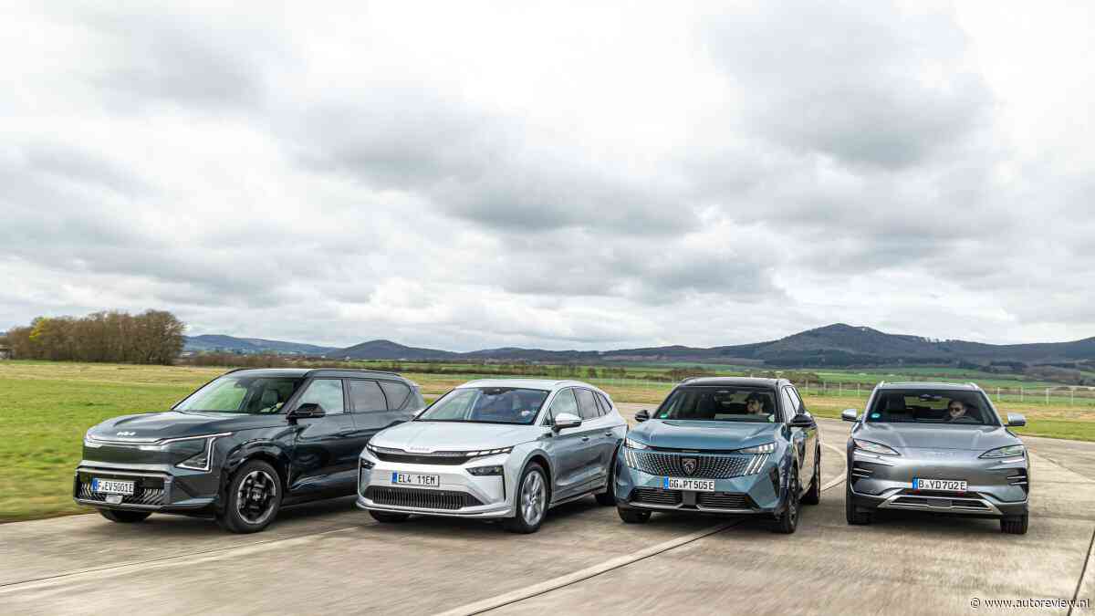 TEST 4 ruime SUV's: in eentje voelt het soms alsof je dronken bent