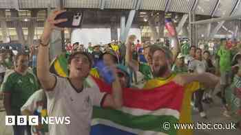 Celebrations as South Africa reach World Cup knockout stages for the first time