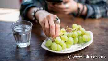 UK households urged to freeze grapes today