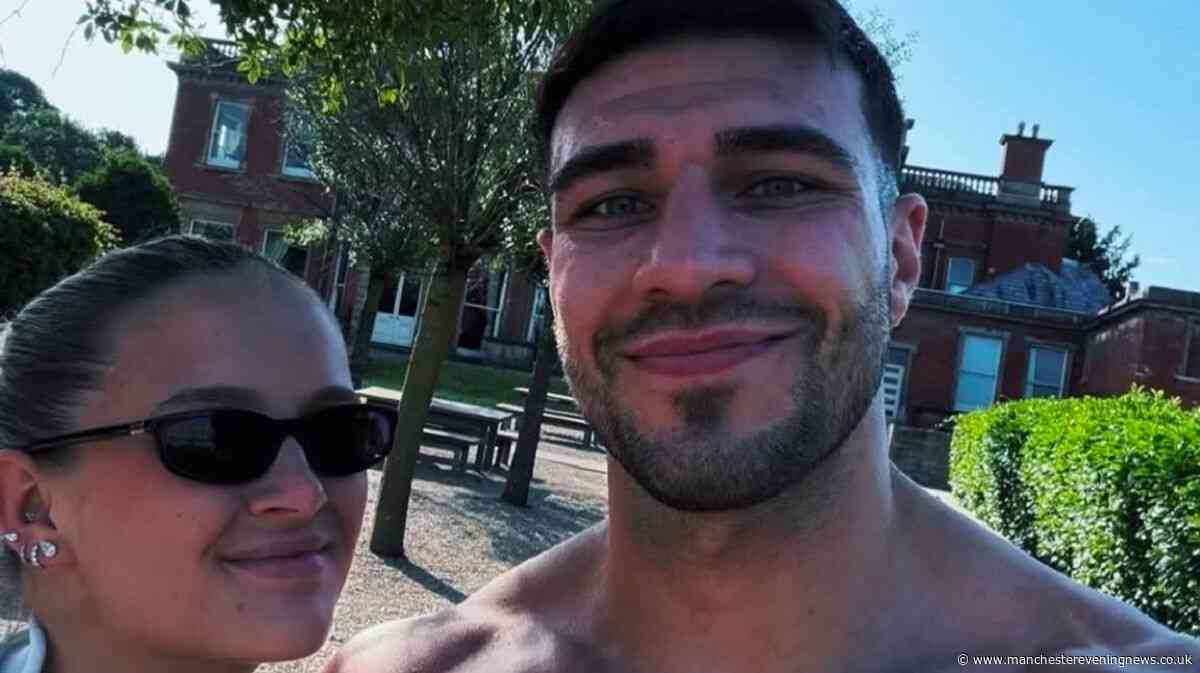 Tommy Fury shares supportive Molly-Mae Hague message as they hit gym together