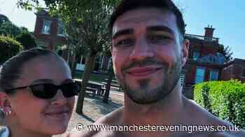 Tommy Fury shares supportive Molly-Mae Hague message as they hit gym together