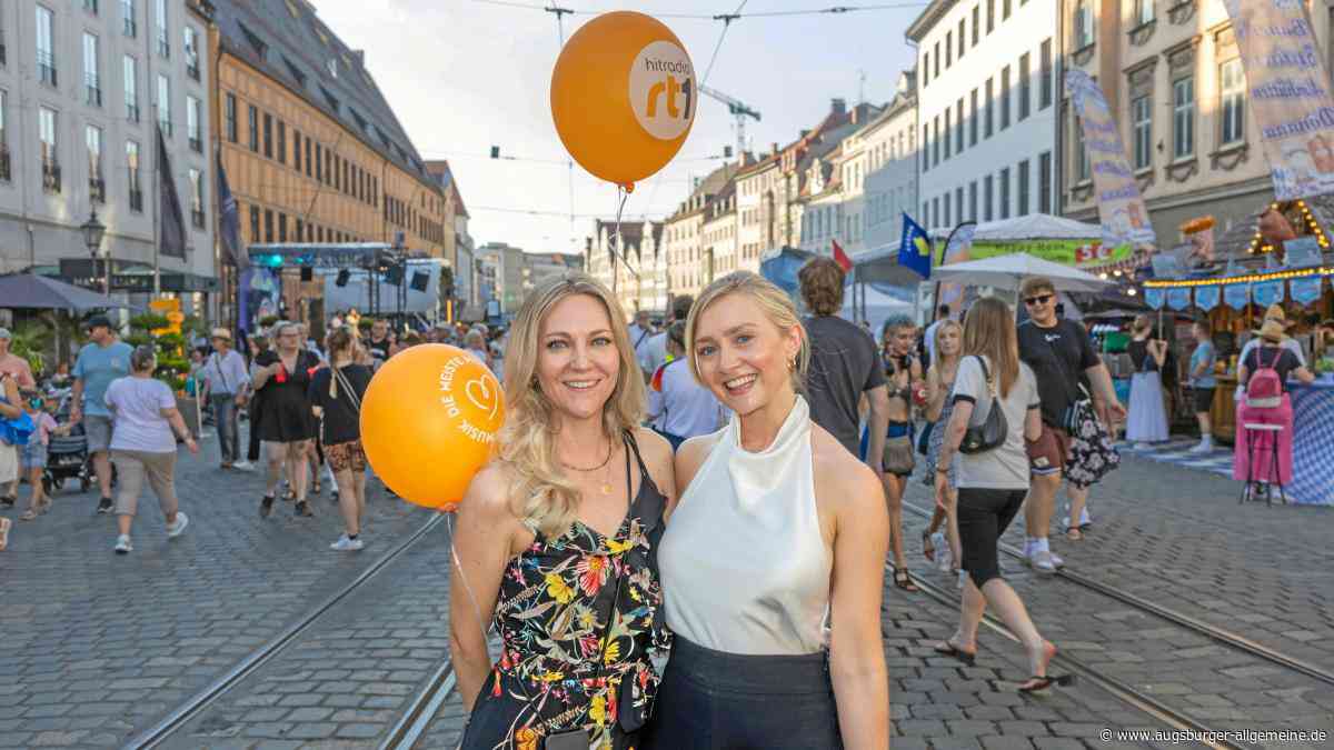 Start der Augsburger Sommernächte: Die Feiernden vom Donnerstagabend im Porträt