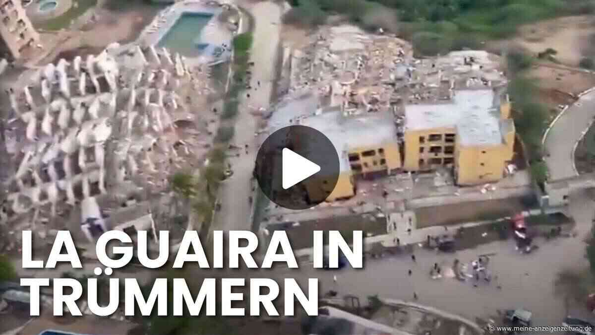 Venezuela-Video: Luftaufnahmen zeigen Verwüstung nach Doppel-Erdbeben