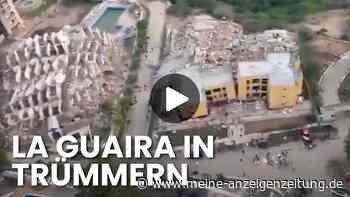 Venezuela-Video: Luftaufnahmen zeigen Verwüstung nach Doppel-Erdbeben