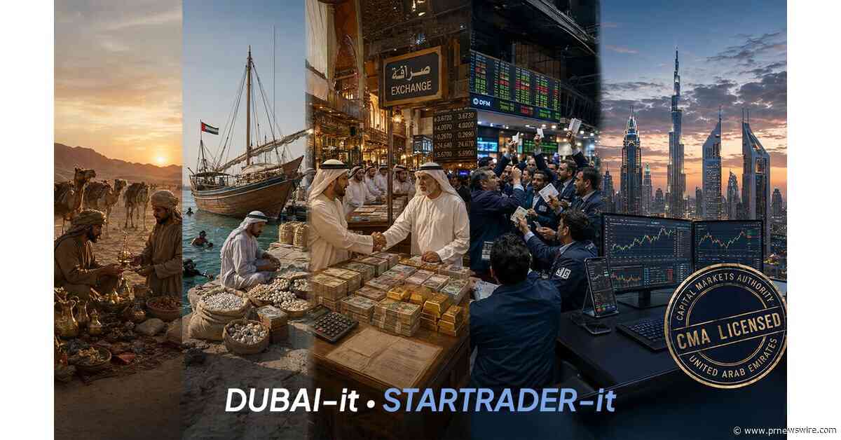 STARTRADER Launches 'STARTRADER-it', Its Tribute to 'Dubai-it', the City's Verb for Turning Ambition into Achievement