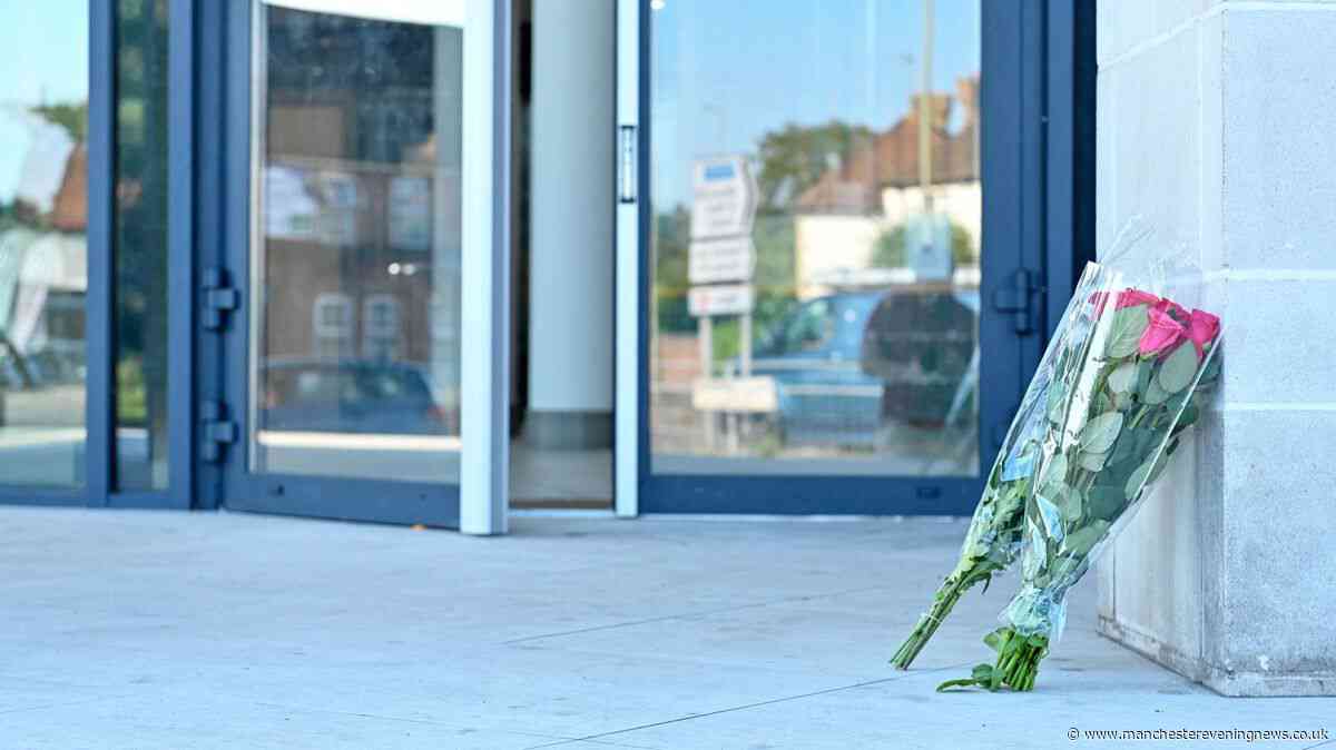 Flowers left for three-year-old girl as murder investigation launched
