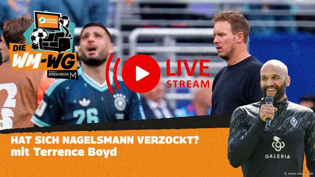 „Die WM-WG“ mit Terrence Boyd und Marcell Jansen: Hat sich Nagelsmann verzockt?