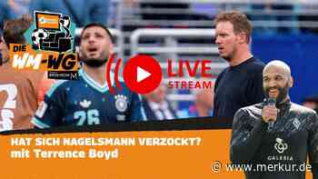 „Die WM-WG“ mit Terrence Boyd und Marcell Jansen: Hat sich Nagelsmann verzockt?