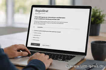 Startschuss für das Projekt RegioStrat - Widerstandskraft der Wirtschaft stärken - Große Unternehmensbefragung in den Landkreisen Günzburg und Neu-Ulm
