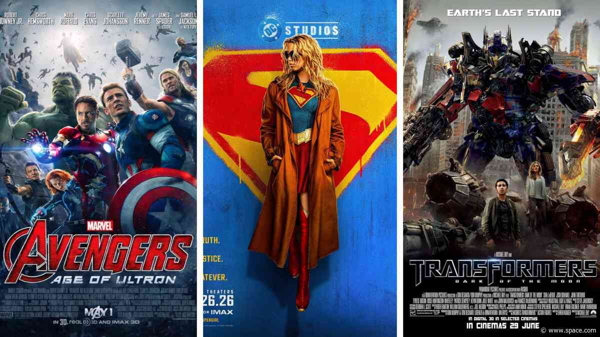 Supergirl's brilliant poster is a reminder that they don't make sci-fi movie posters like they used to