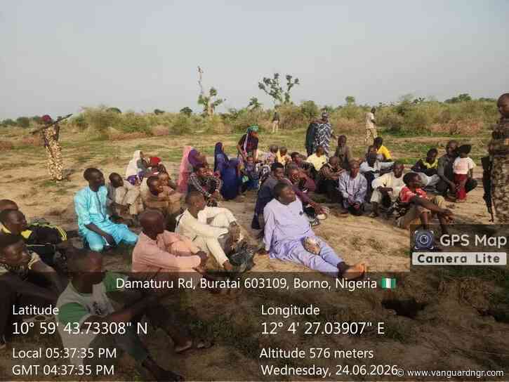 Troops rescue 53 hostages, foil terrorists’ attack in Borno