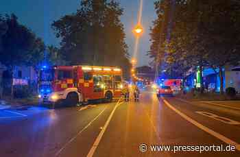 FW Mettmann: Bus brannte in Mettmann-Mitte